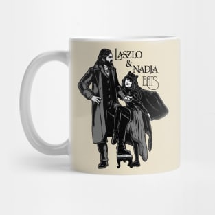 Laszlo And Nadja Bats Mug